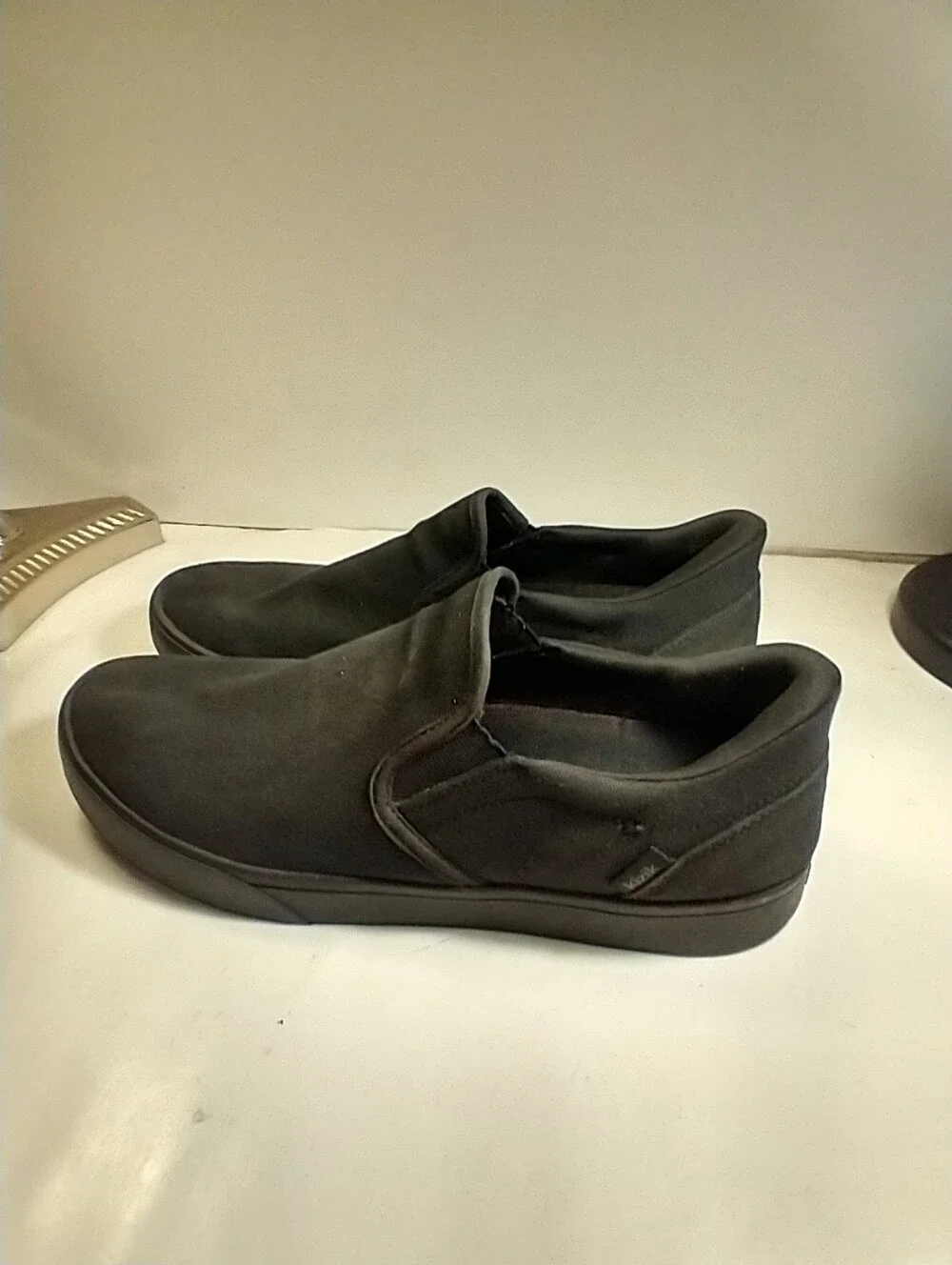 Kizik Venice Black Hands Free Slip On Shoes Men sz 10.5